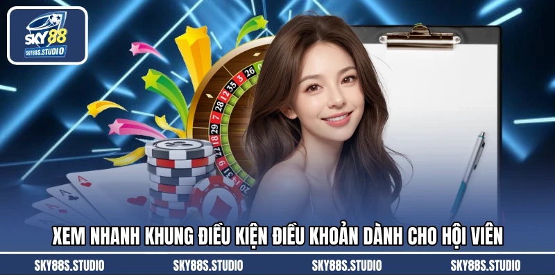 Xem nhanh khung điều kiện điều khoản dành cho hội viên